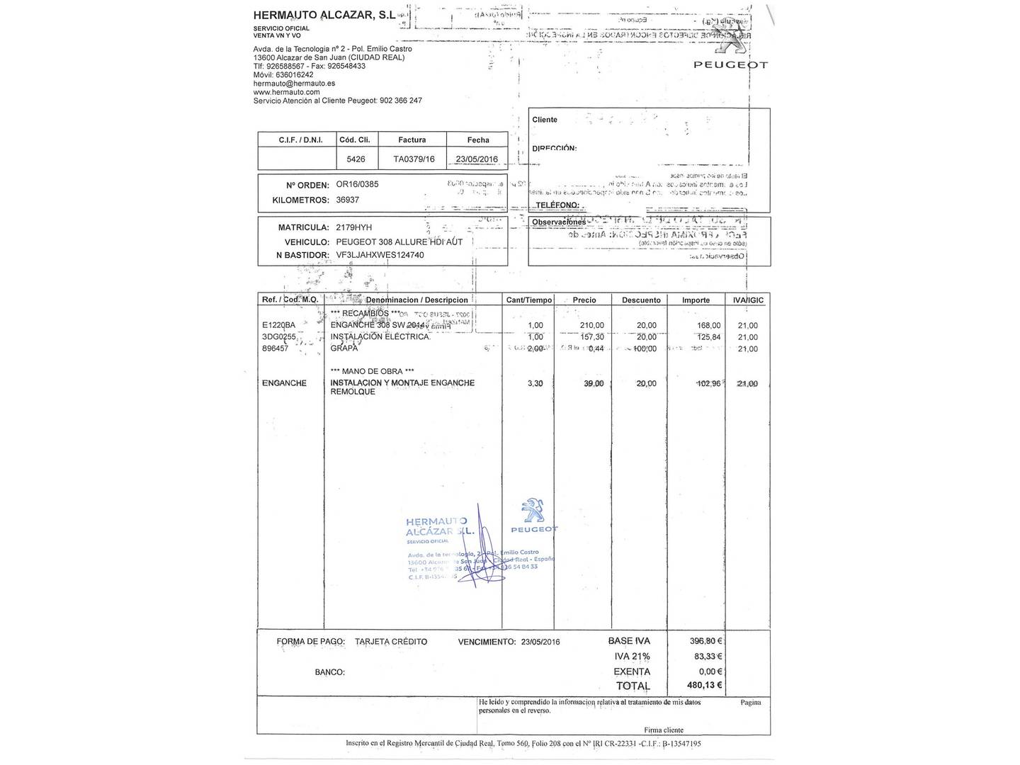 Foto Peugeot 308 Peugeot 308 SW SW 2.0 BlueHDi Allure Auto (150 CV)