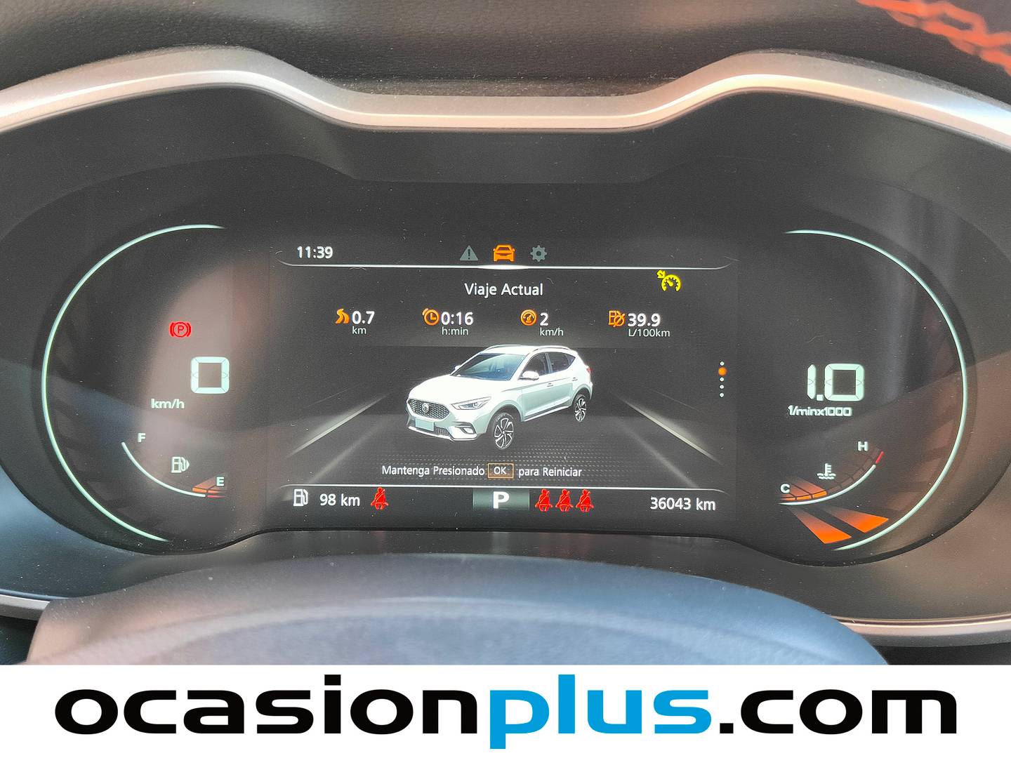 MG ZS MG ZS 1.0T Luxury (111 CV) de ocasión