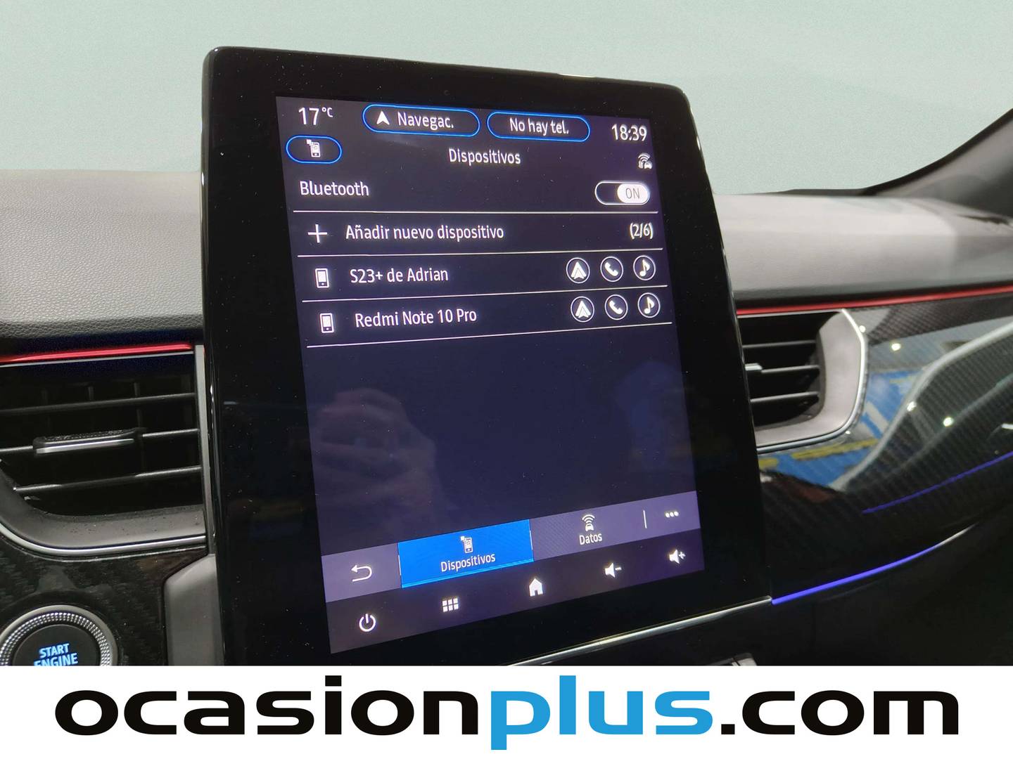 Acabados Renault Arkana Renault Arkana RS Line Fast Track E-TECH Híbrido (145 CV)