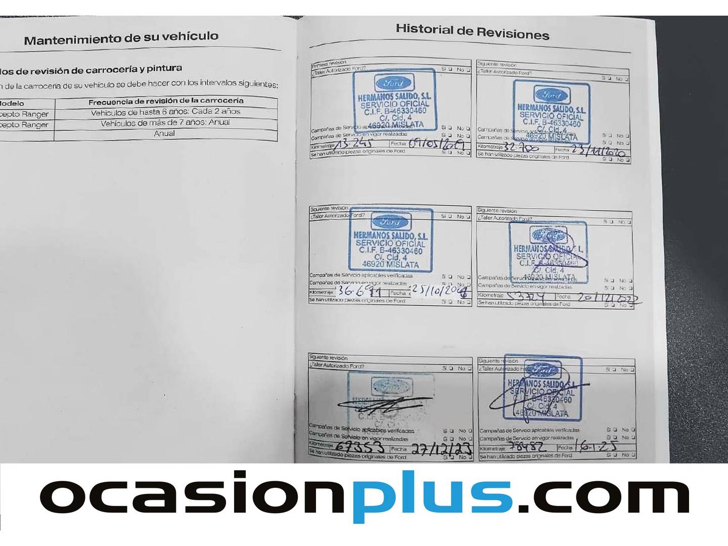 Foto del mantenimiento del Ford C-Max Ford C-Max 1.0 EcoBoost S&S Trend+ (125 CV)