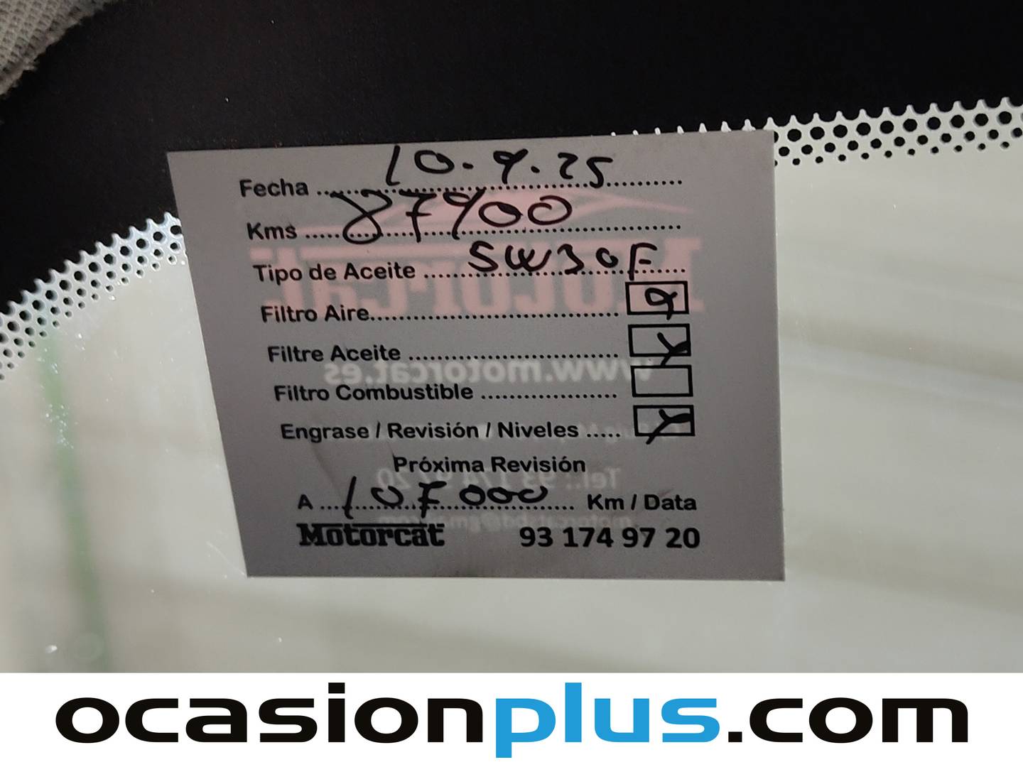 Foto del mantenimiento del Ford EcoSport Ford EcoSport 1.5 TDCi Titanium (95 CV)