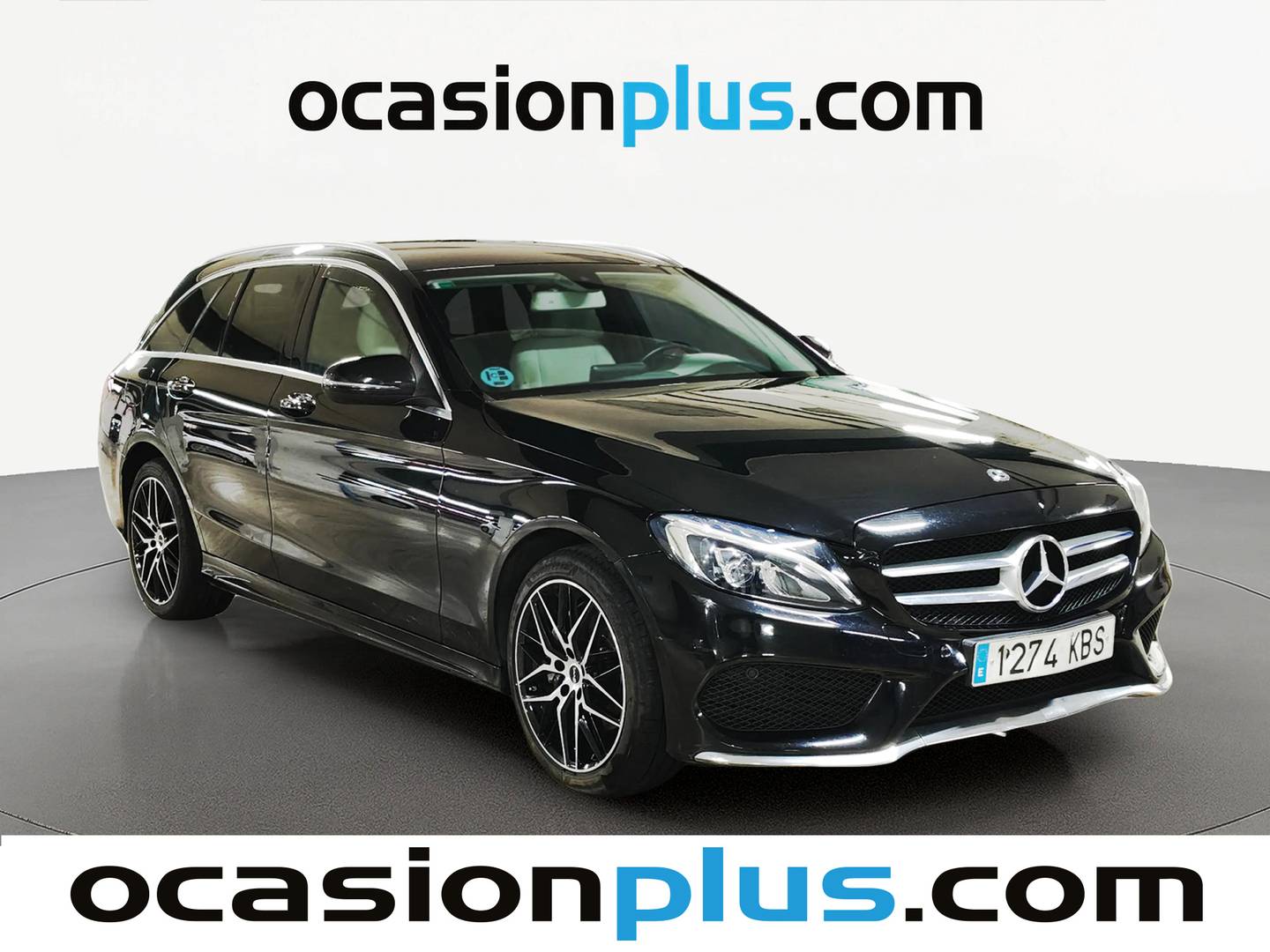 Foto delantera Mercedes Clase C Mercedes Clase C Estate 220 d (170 CV) Pack AMG derecha