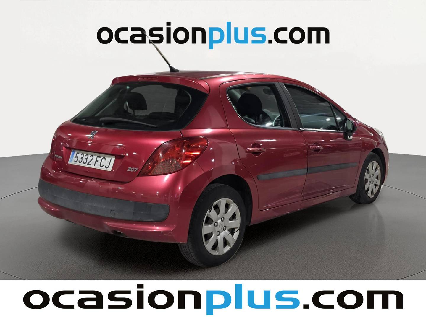 Foto trasera Peugeot 207 Peugeot 207 1.4 HDI X-Line (70 CV) derecha