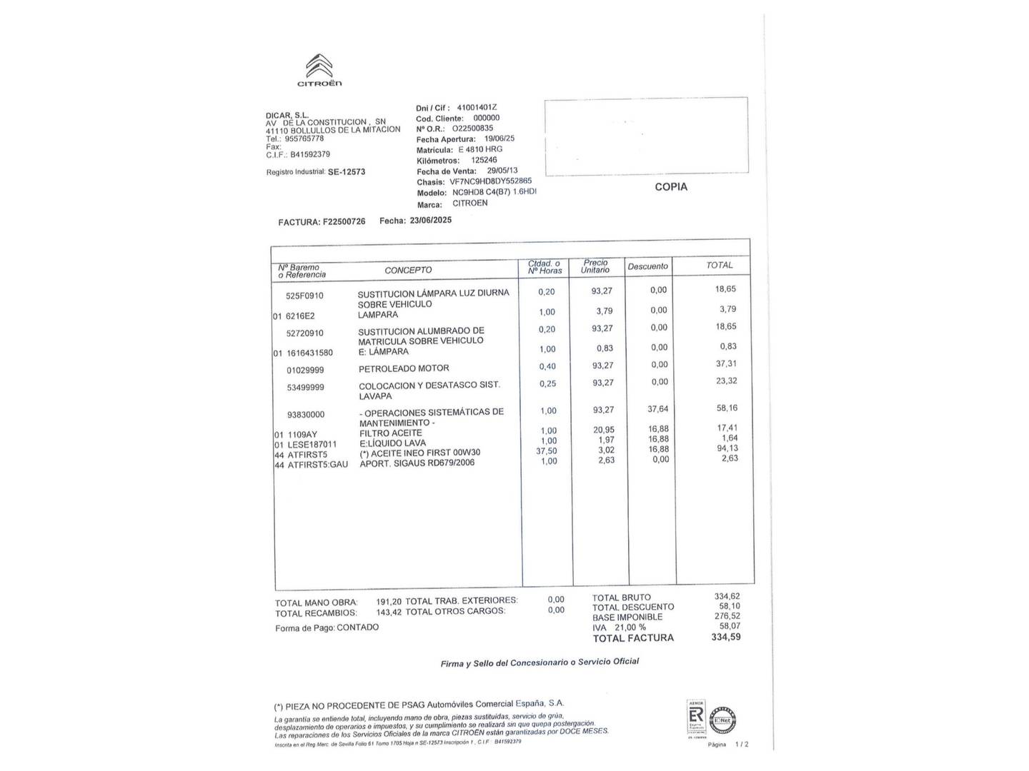 Foto Citroën C4 Citroen C4 1.6 e-HDI Collection (114 CV)