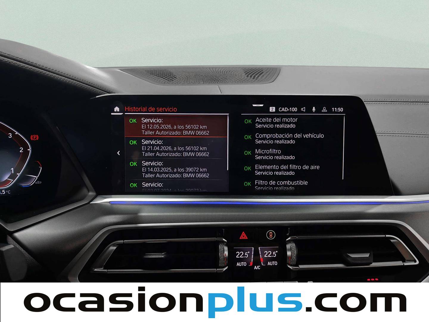 Foto del mantenimiento del BMW X6 BMW X6 xDrive40d (340 CV) Pack M