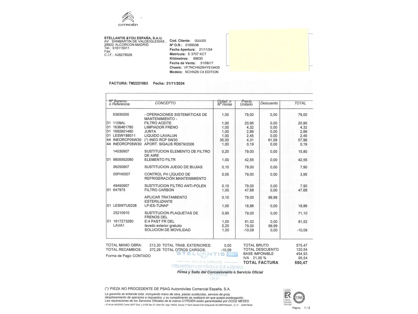 Foto Citroën C4 Citroen C4 PureTech 110 Feel Edition (110 CV)
