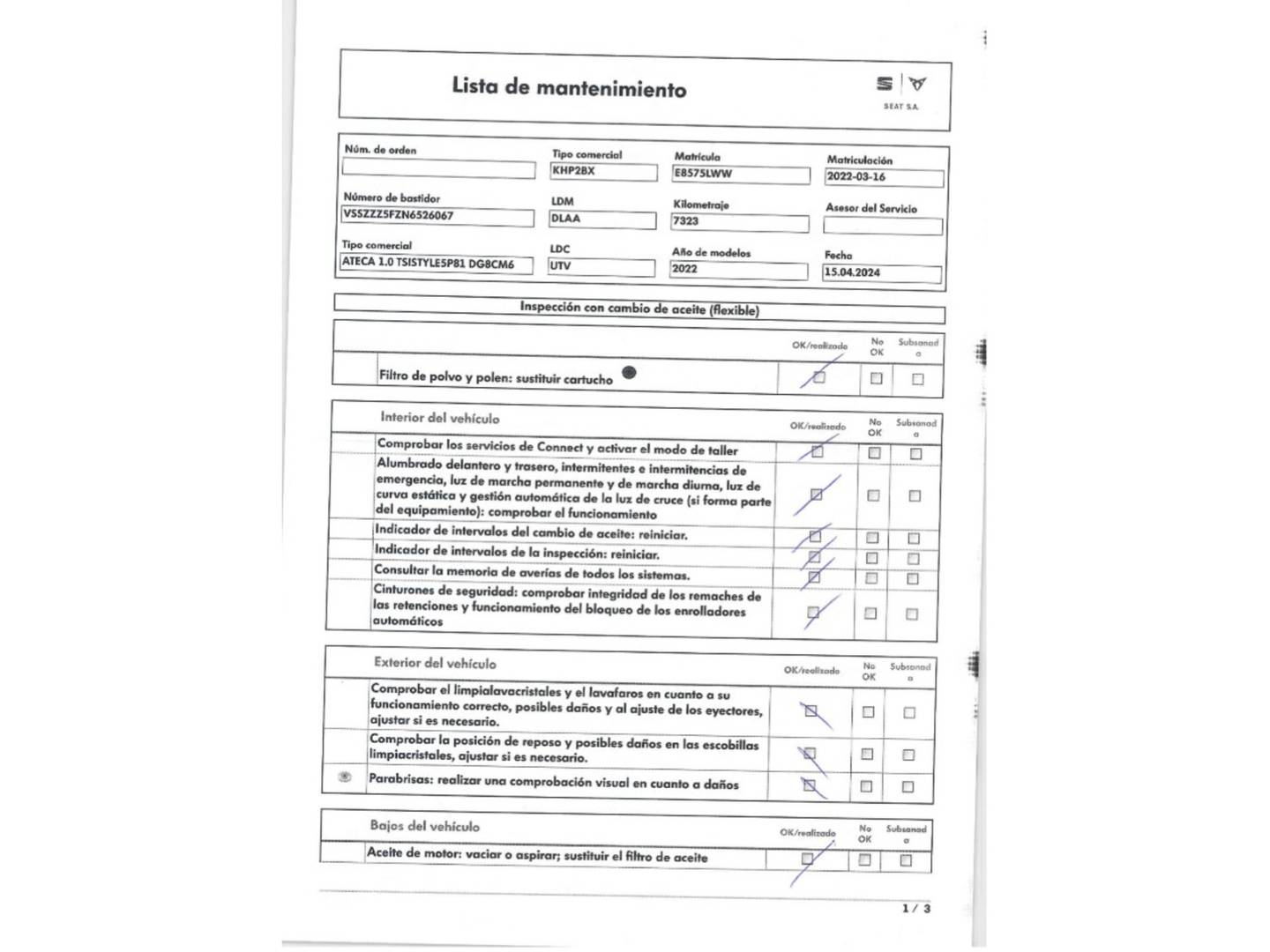 Foto Seat Ateca SEAT Ateca 1.0 TSI S&S Style Go M (110 CV)