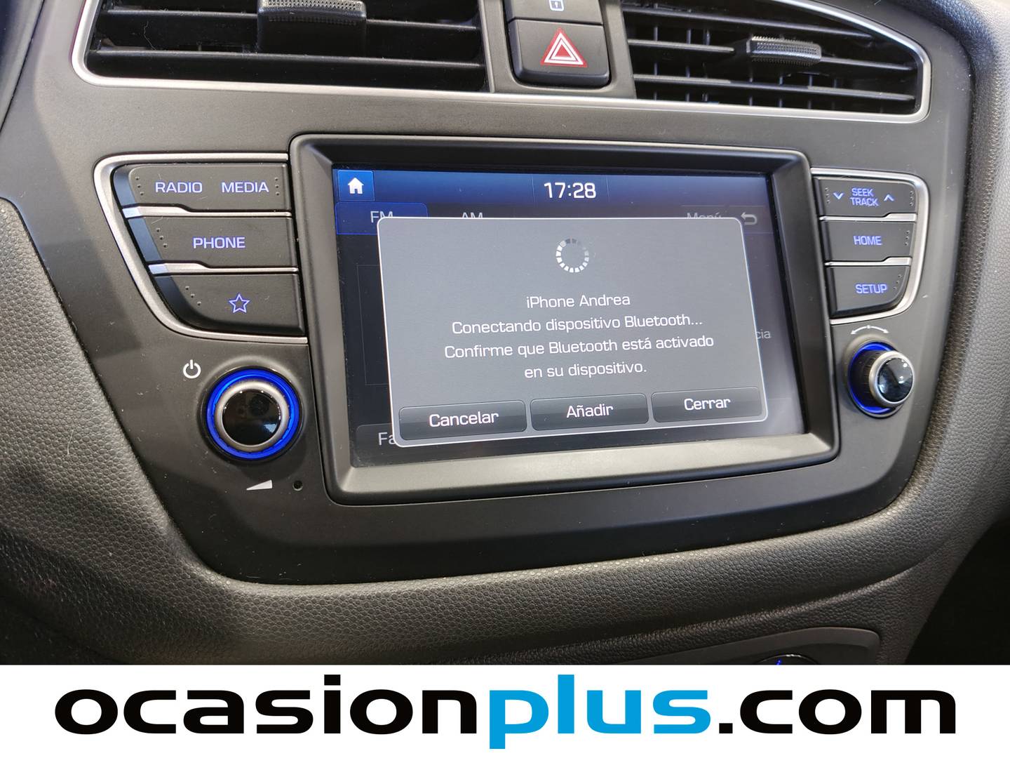 Extras del Hyundai i20 Hyundai i20 1.2 MPI Klass (84 CV)