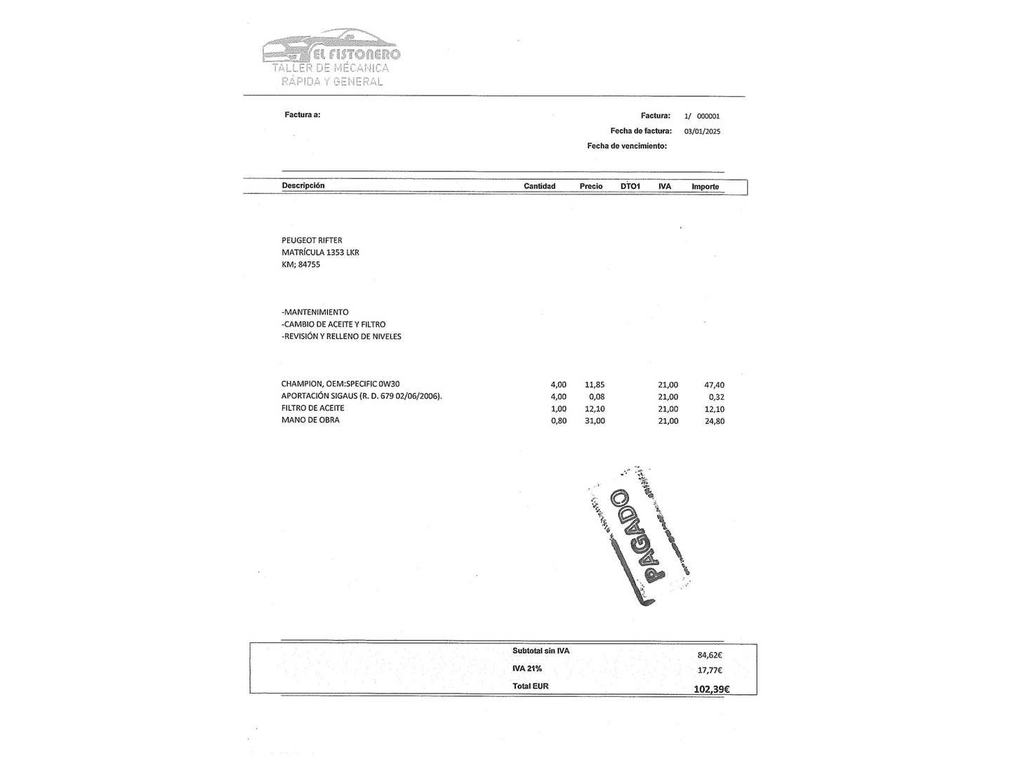 Foto Peugeot Rifter Peugeot Rifter BlueHDi 130 S&S Allure Long (130 CV)