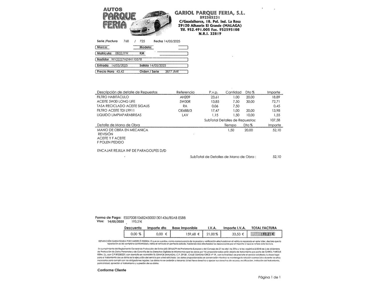 Foto Volkswagen Caravelle Volkswagen Caravelle Trendline Batalla Corta 2.0 TDI BMT (102 CV) 9 Plazas