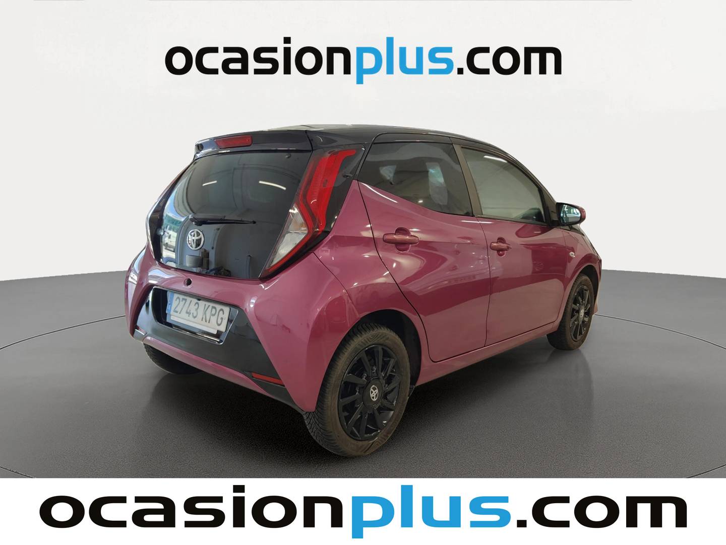 Foto trasera Toyota Aygo Toyota Aygo 1.0 VVT-i x-play business (69 CV) derecha