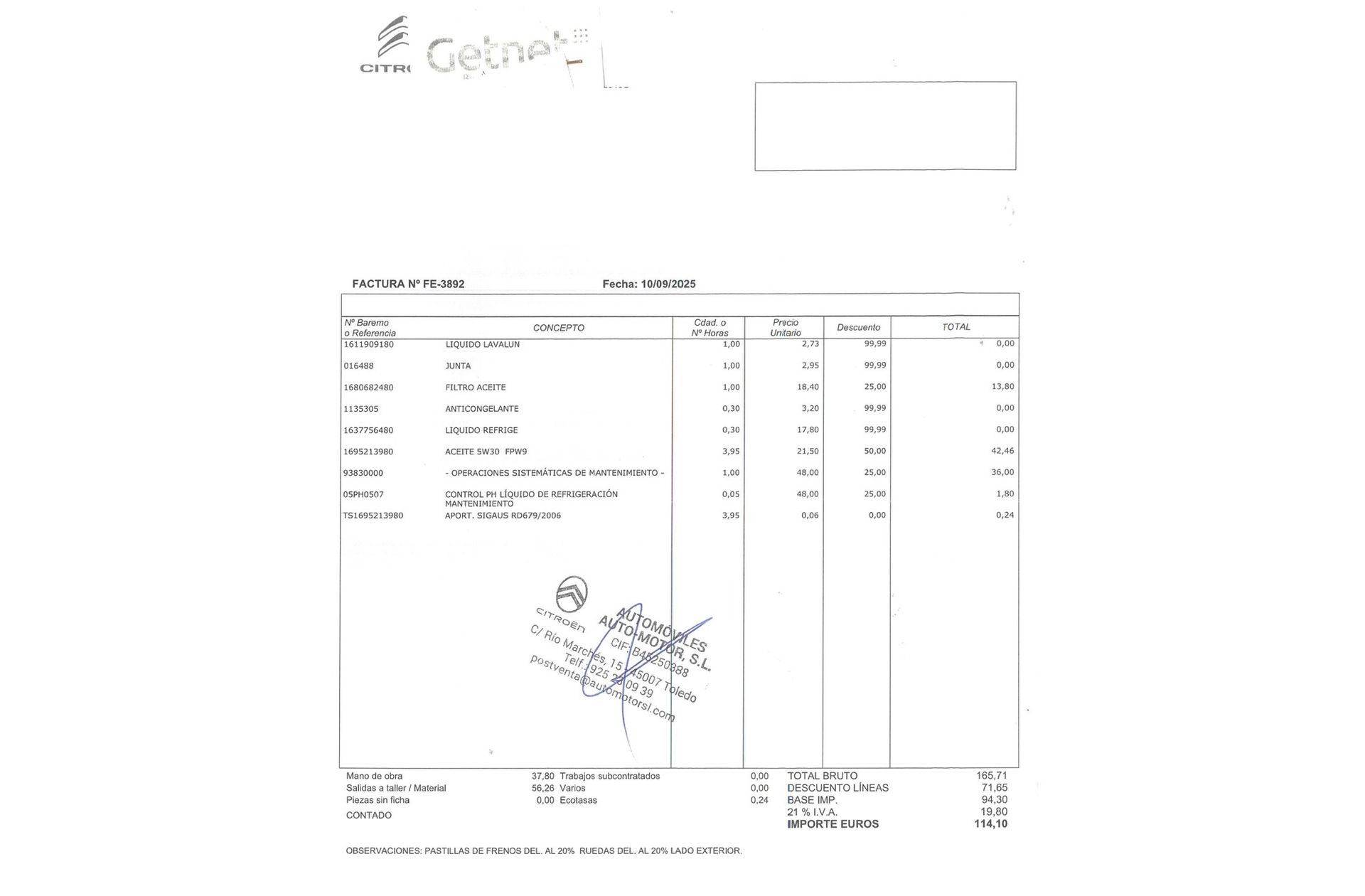 Citroën Berlingo BlueHDi 130 Talla XL Shine EAT8 7 plazas - foto 25
