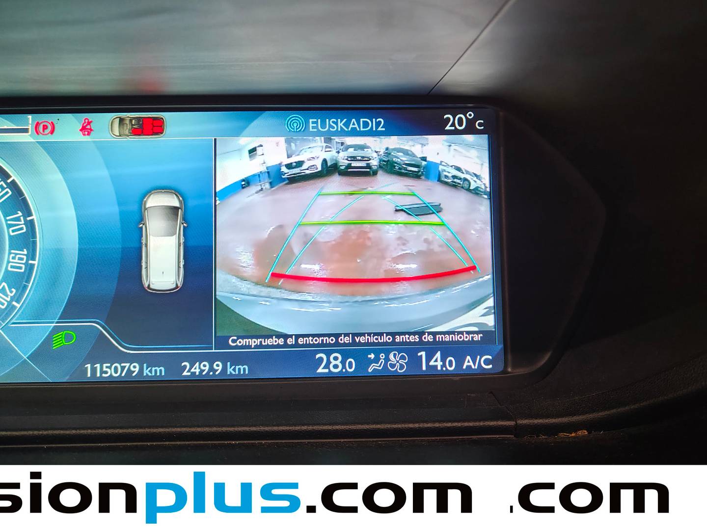 Extras del Citroën C4 Picasso Citroën C4 Picasso 1.6 THP 165 S&S Intensive Plus Auto (165 CV) 7 Plazas