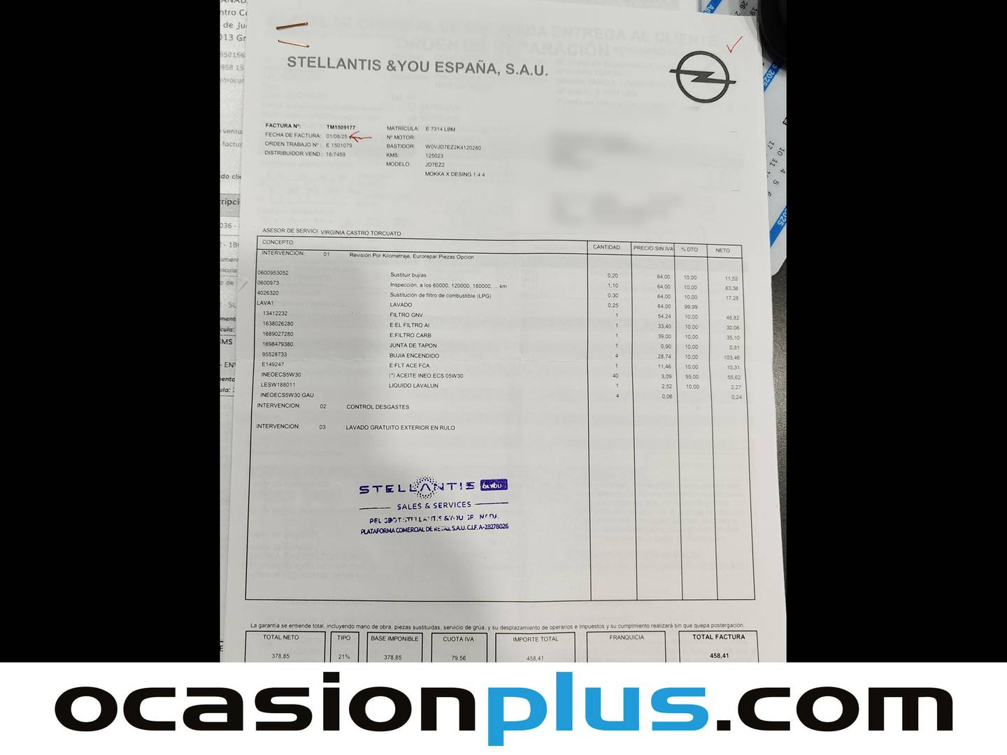 Foto Opel Mokka X Opel Mokka X 1.4 Turbo GLP Design Line 4X2 (140 CV)