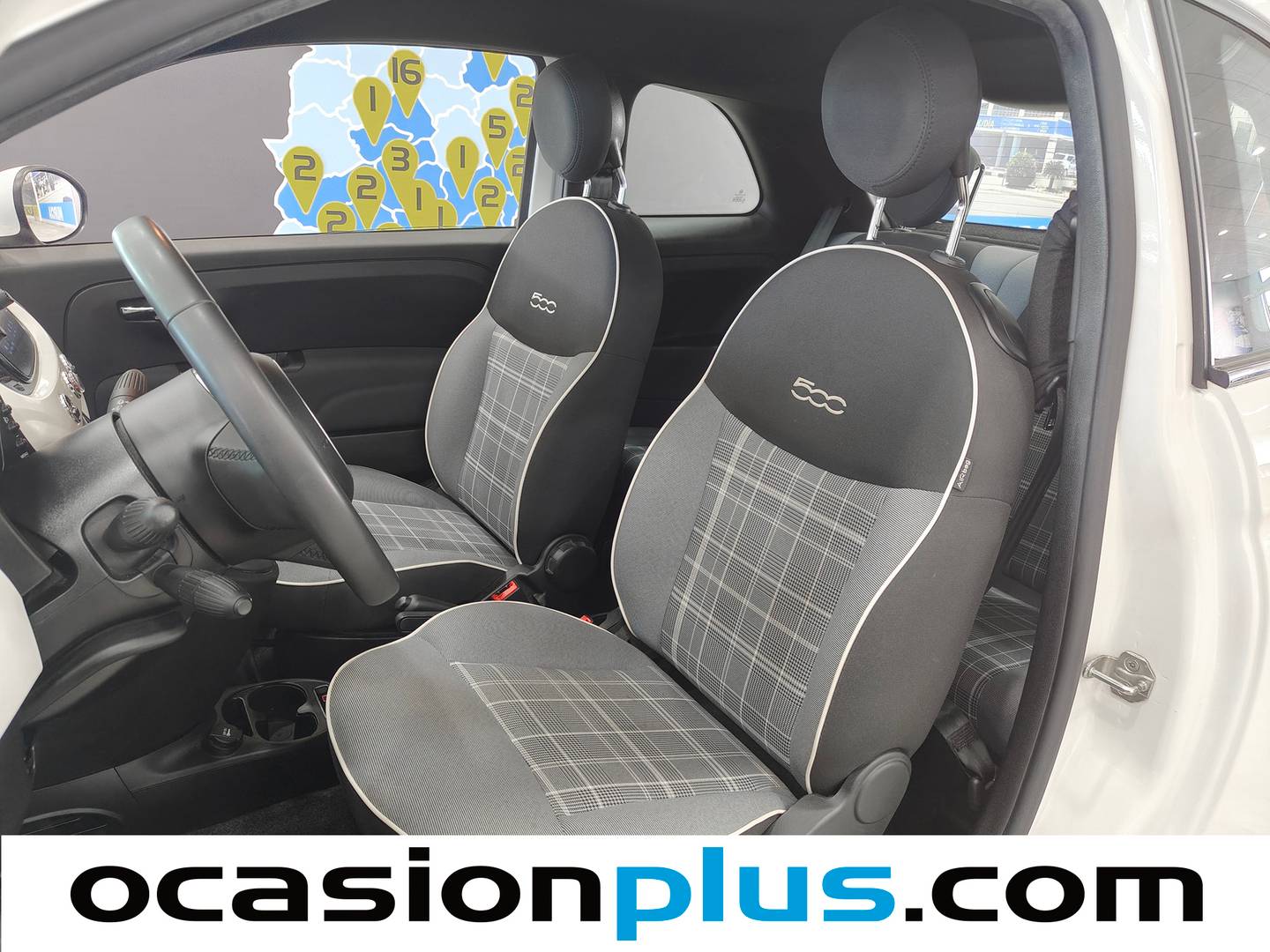 Foto asientos delanteros Fiat 500 Fiat 500 1.2 8v Lounge (69 CV)