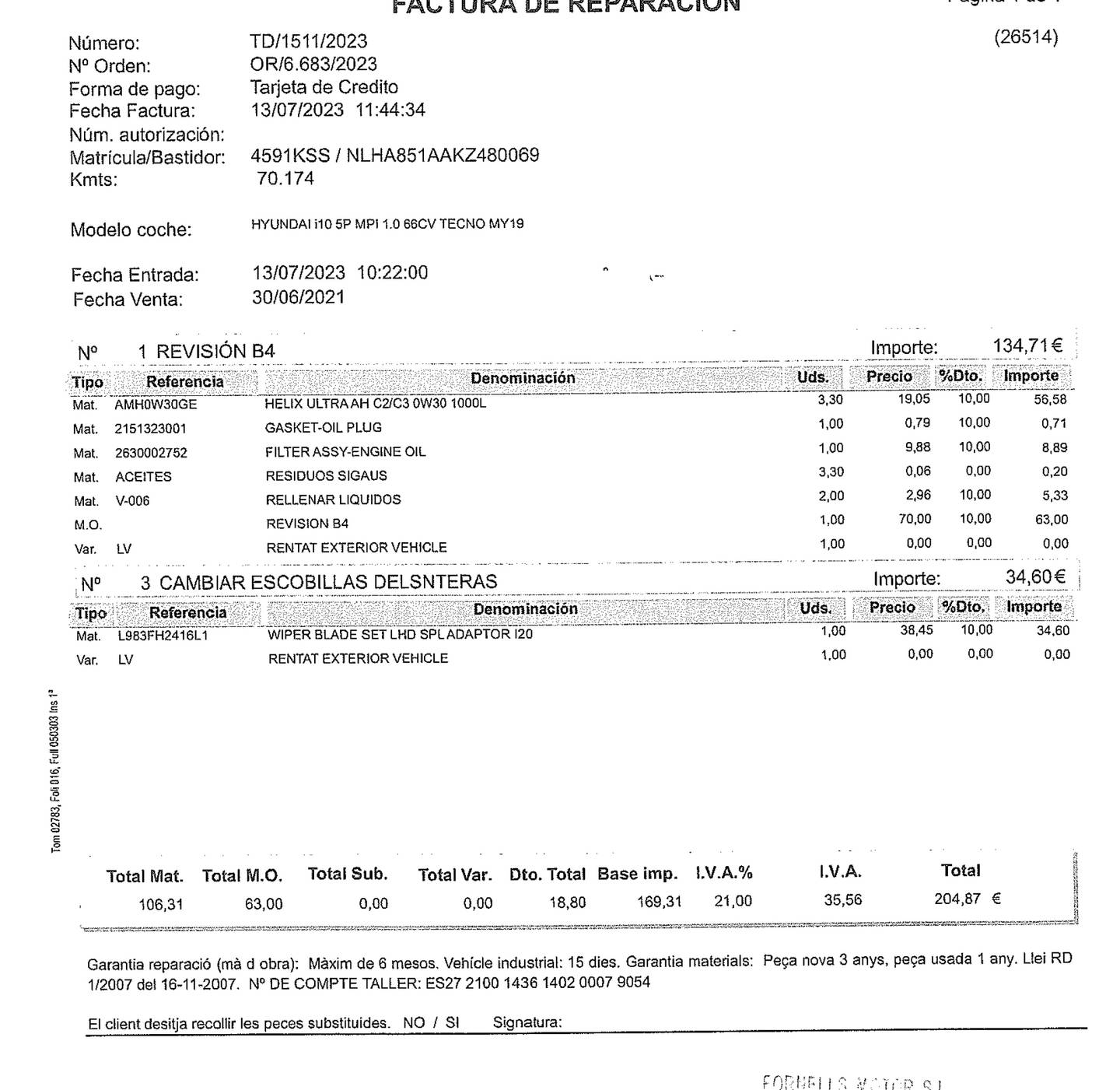 Foto Hyundai i10 Hyundai i10 1.0 Tecno (66 CV)