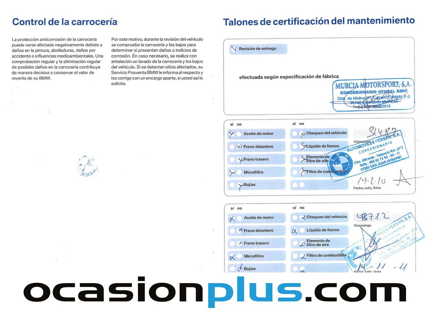Foto del mantenimiento del BMW X5 BMW X5 3.0d (235 CV)