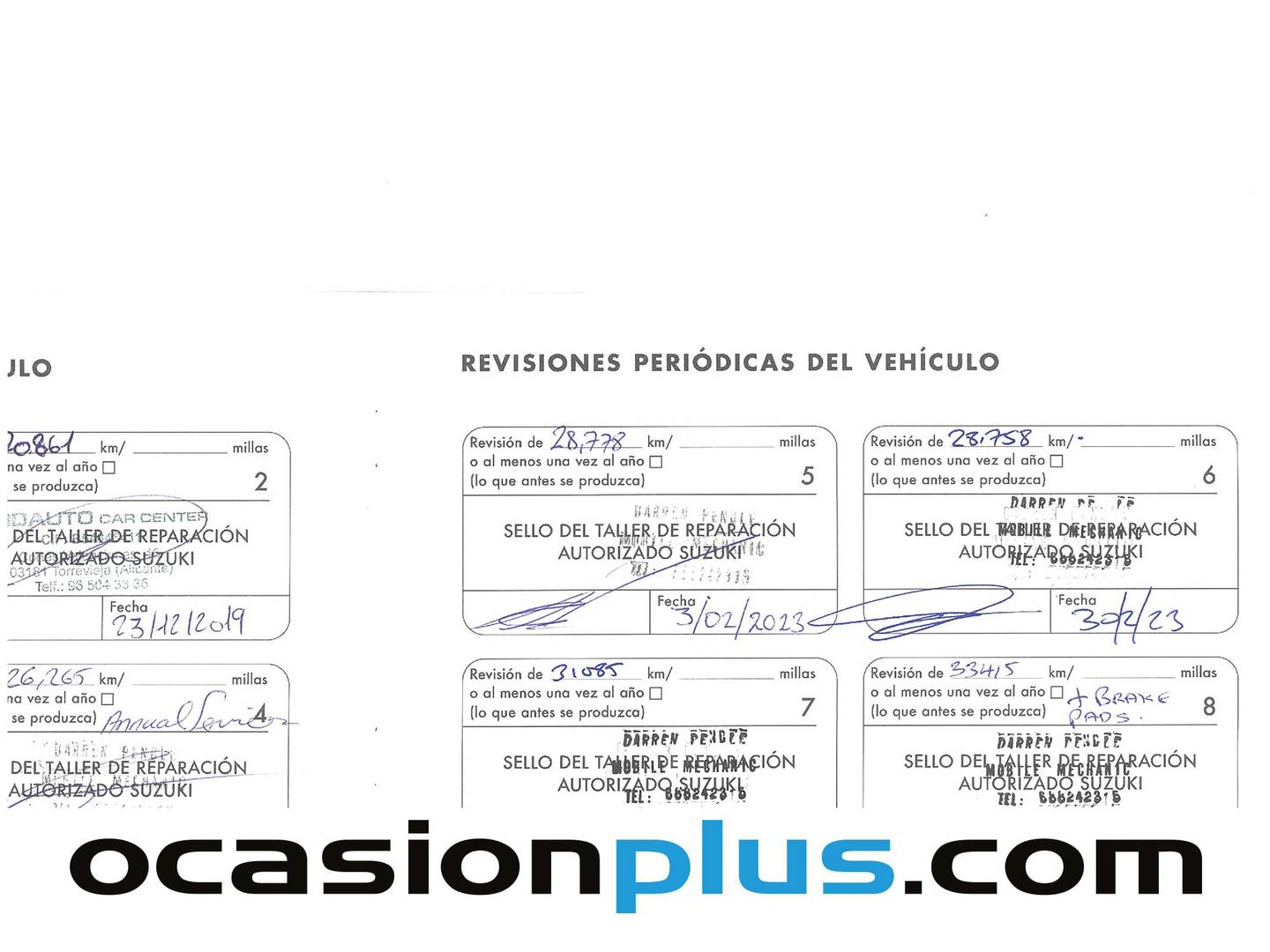 Foto del mantenimiento del Suzuki Ignis Suzuki Ignis 1.2 GLX 2WD AGS (90 CV)