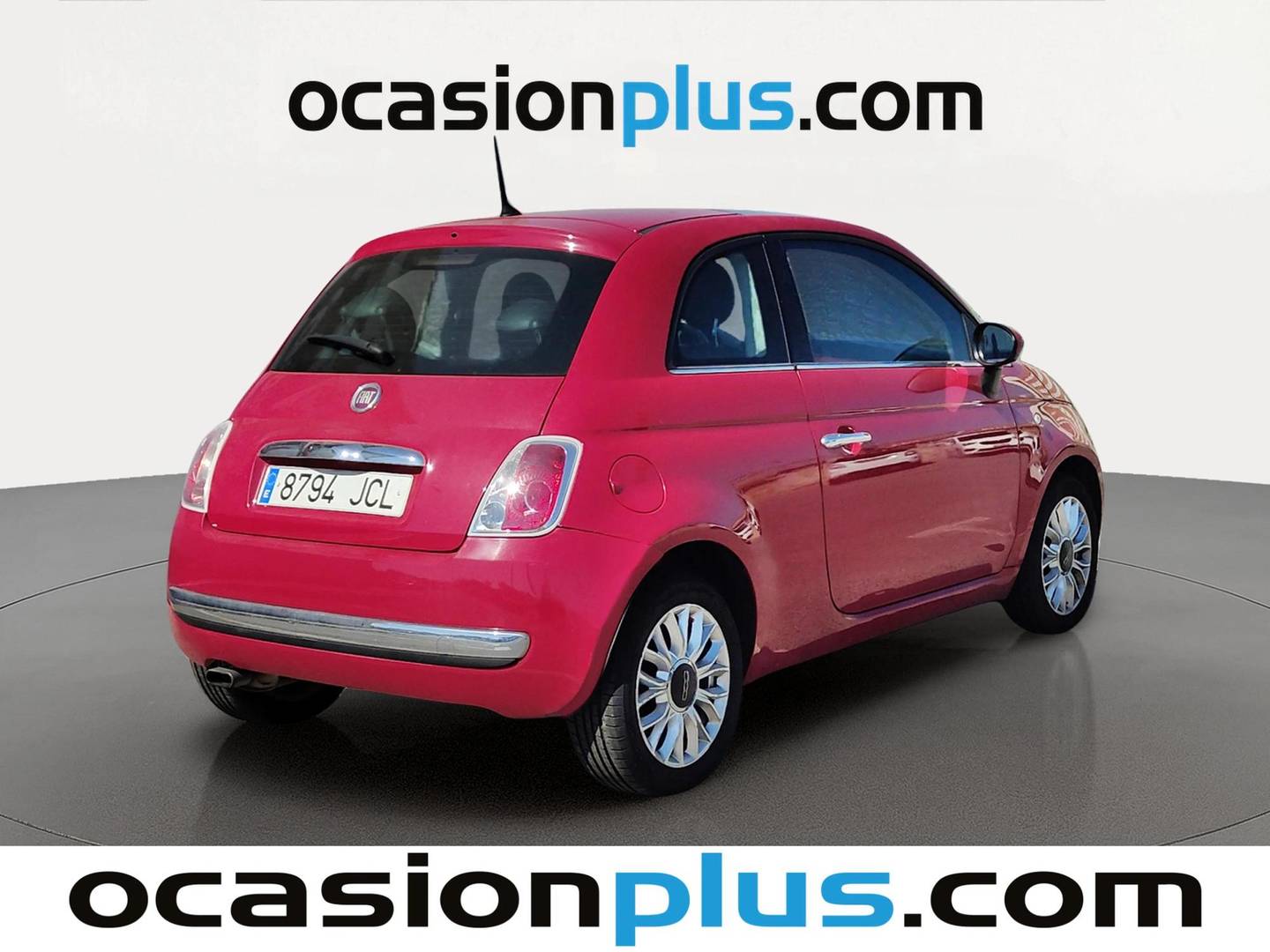 Foto trasera Fiat 500 Fiat 500 1.2 8v Lounge (69 CV) derecha