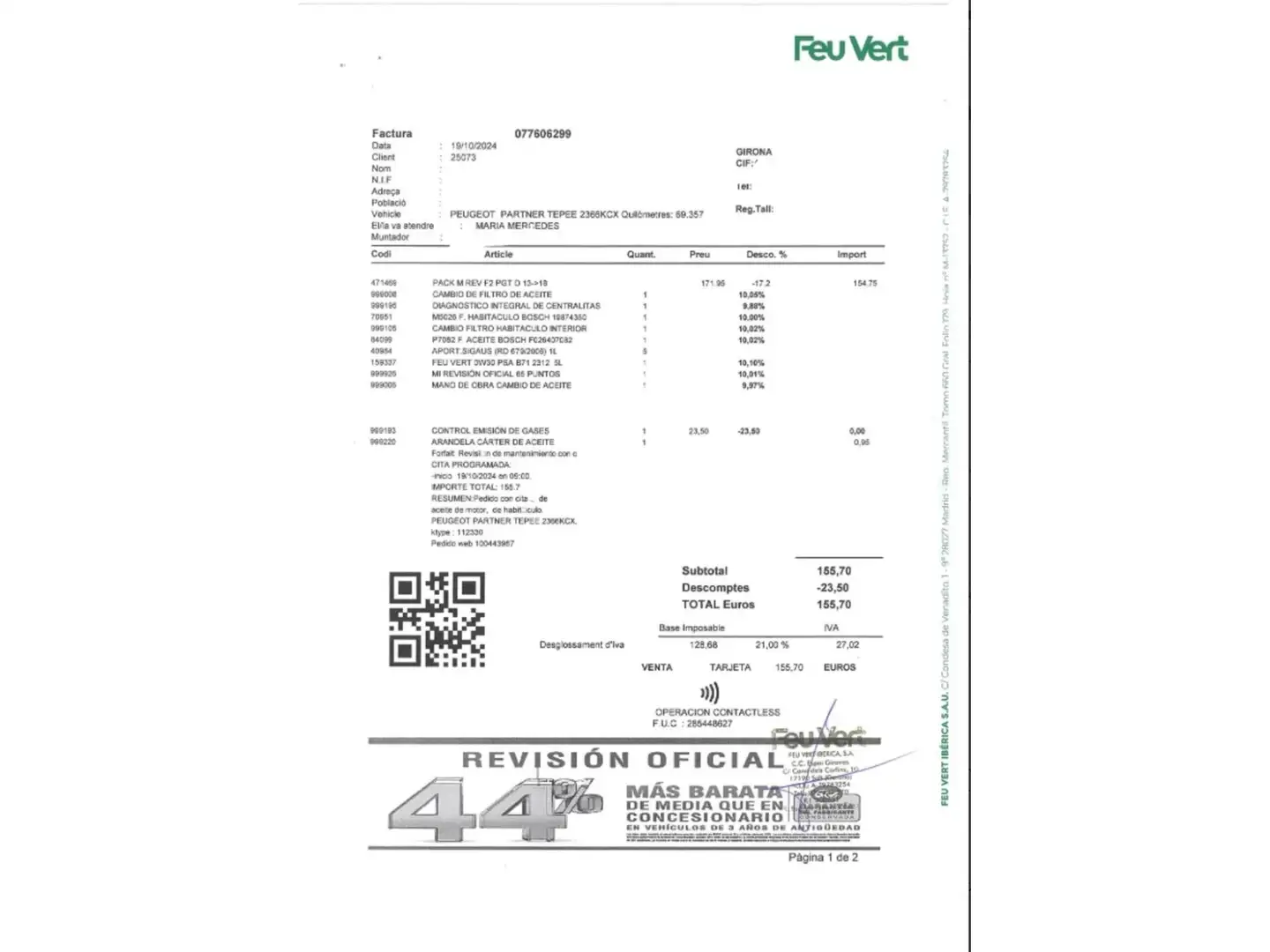 Foto Peugeot Partner Peugeot Partner Tepee Tepee BlueHDi 100 Outdoor (100 CV)