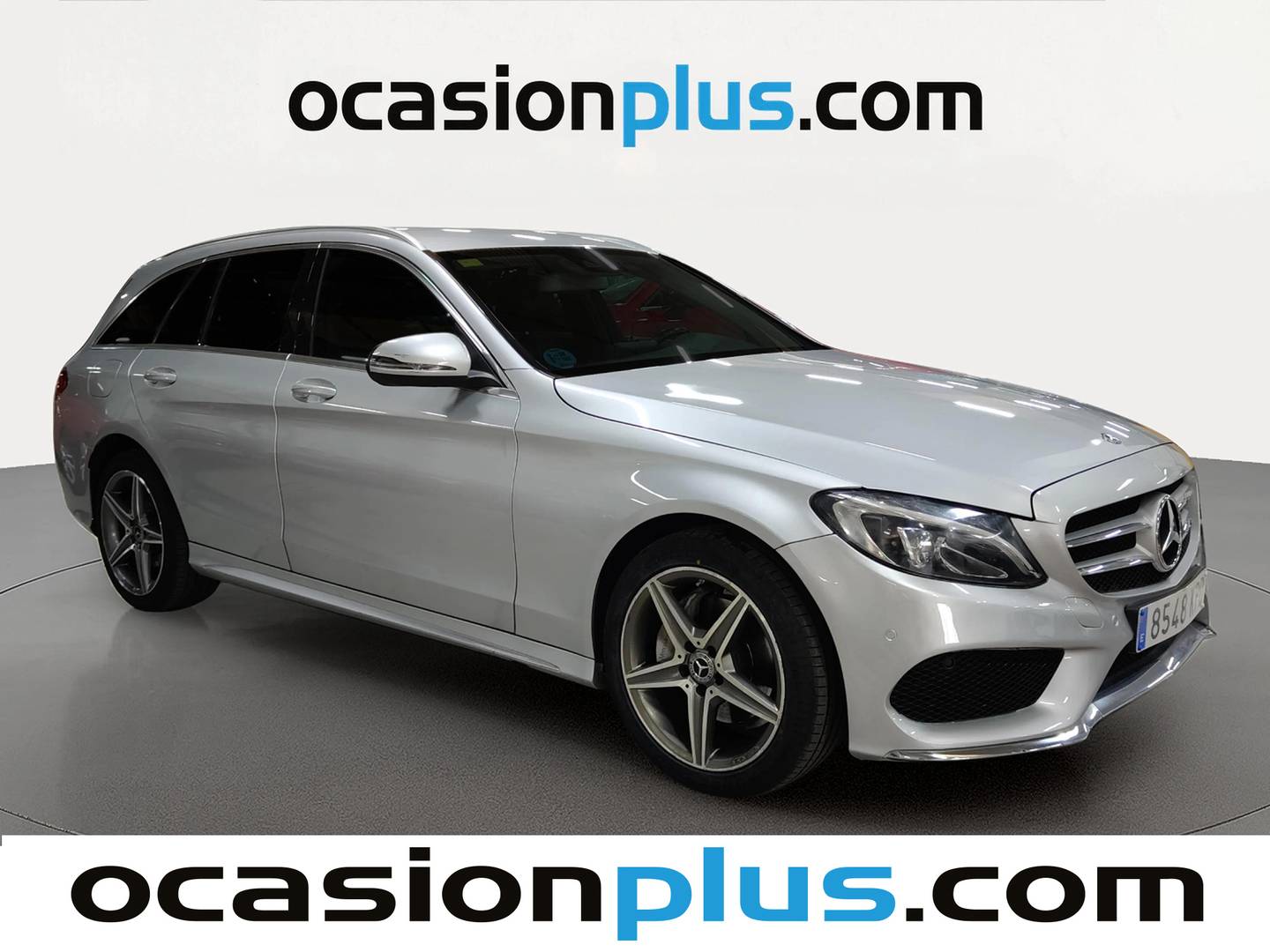 Foto delantera Mercedes Clase C Mercedes Clase C Estate 220 d (170 CV) Pack AMG derecha