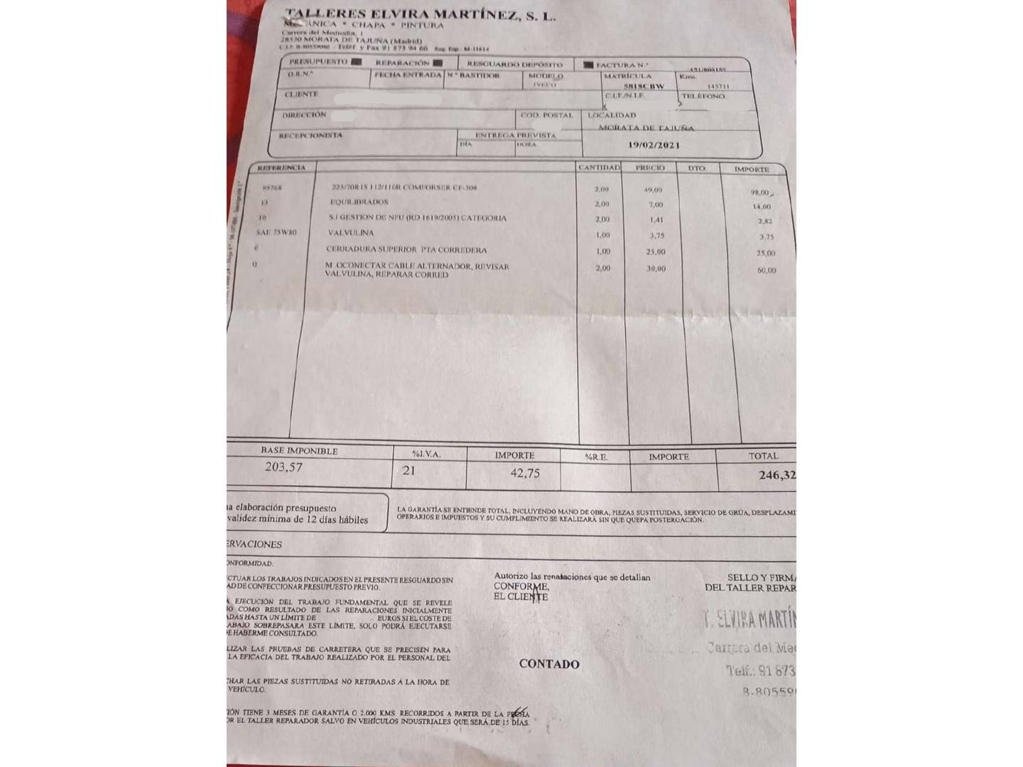 Foto Iveco Daily Iveco Daily Furgon 35 S 11 3300/2100 RS (105 CV)