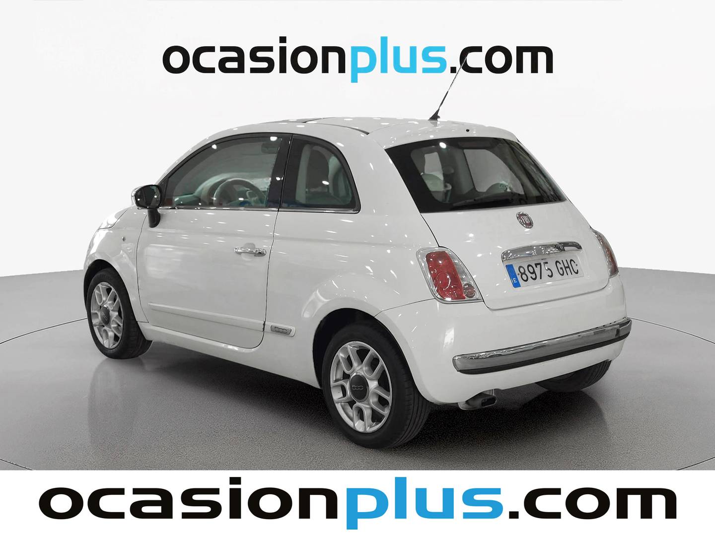 Foto trasera Fiat 500 Fiat 500 1.2 8v Lounge (69 CV) izquierda