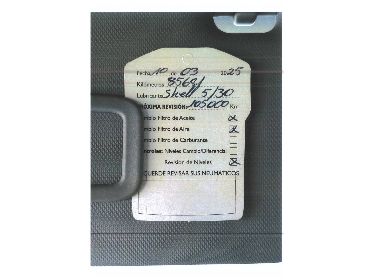 Foto del mantenimiento del Audi A1 Audi A1 Sportback Attraction 1.0 TFSI (95 CV)