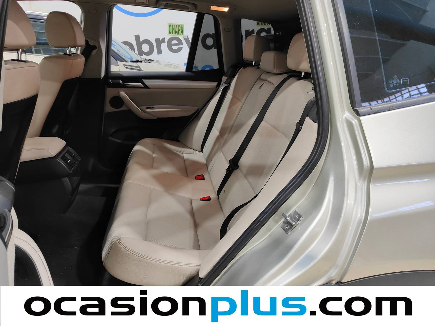 Foto asientos traseros BMW X3 BMW X3 xDrive20d (184 CV)