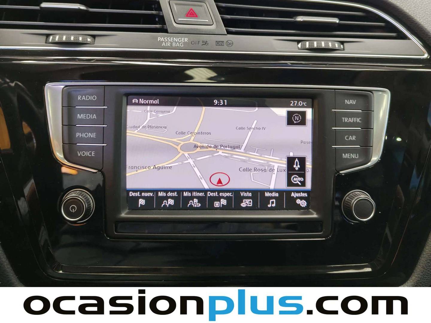 Equipamiento del Volkswagen Touran Volkswagen Touran Sport 1.6 TDI BMT (110 CV) DSG