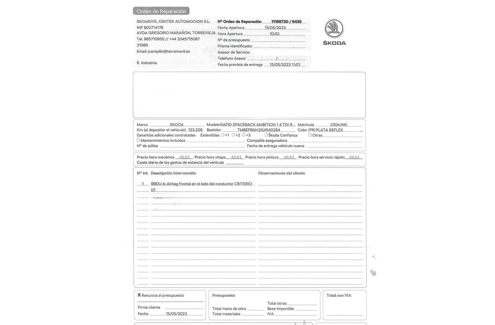 Škoda Spaceback 1.4 TDI Ambition DSG - foto 28