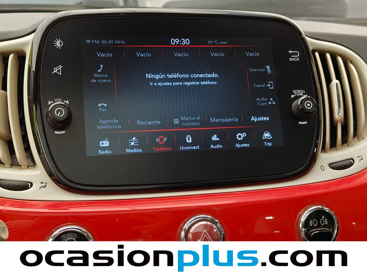 Equipamiento del Fiat 500 Fiat 500 1.0 Hybrid Dolcevita (70 CV)
