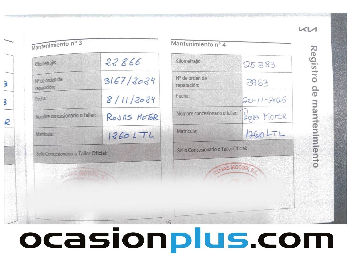 Foto del mantenimiento del KIA Stonic KIA Stonic 1.0 T-GDi MHEV Drive iMT (120 CV)