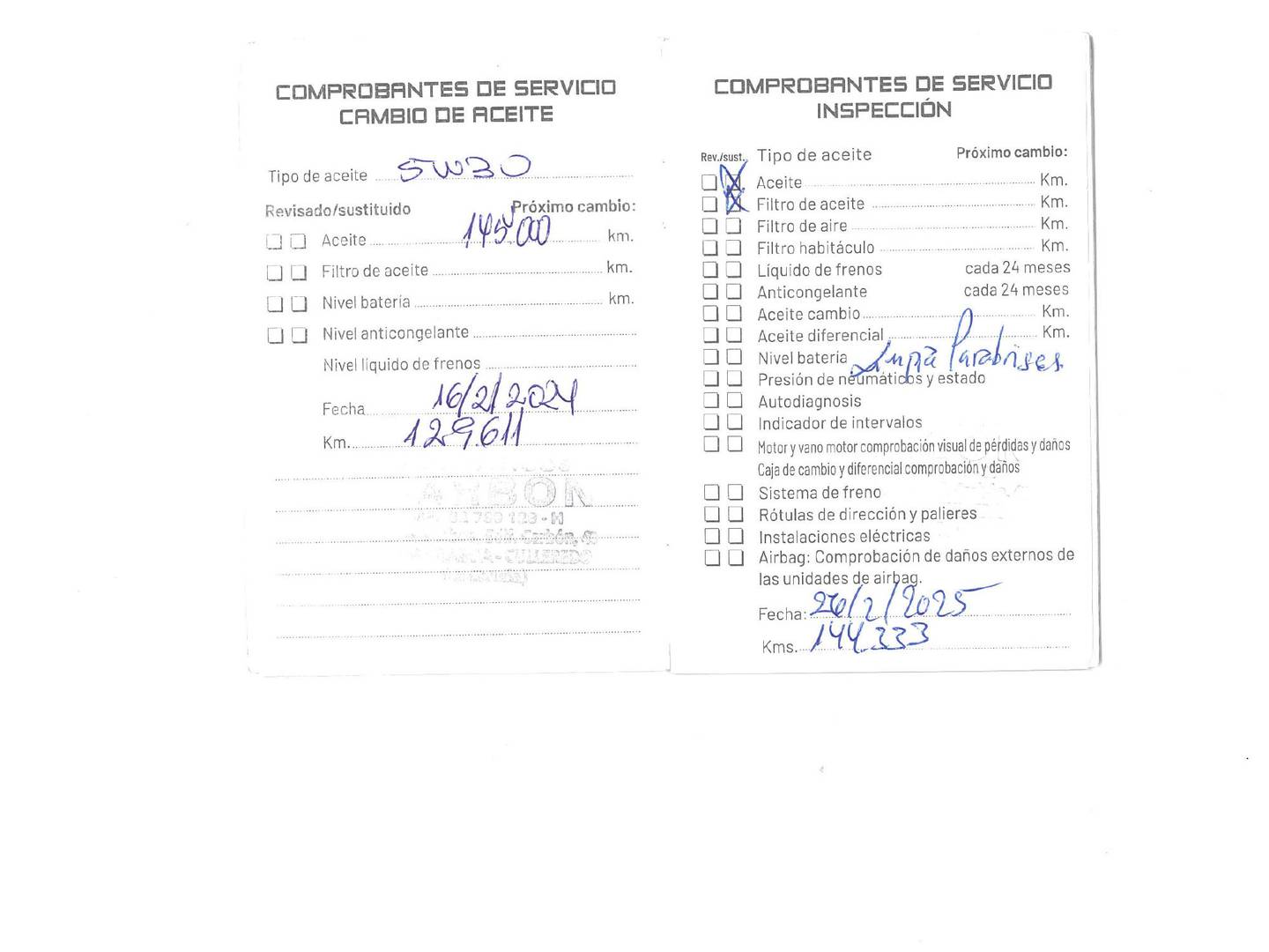 Foto del mantenimiento del Hyundai i30 Hyundai i30 1.4 MPI BlueDrive Go! (100 CV)
