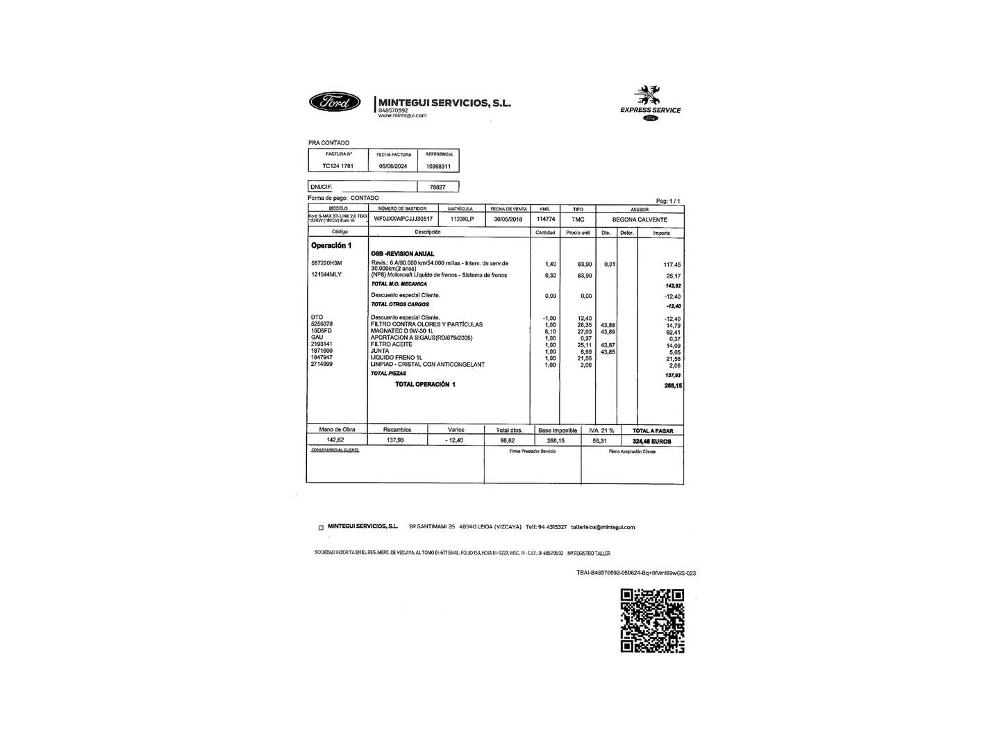 Foto Ford S-MAX Ford S-Max 2.0 TDCI ST-Line PowerShift  (180 CV) 7 Plazas