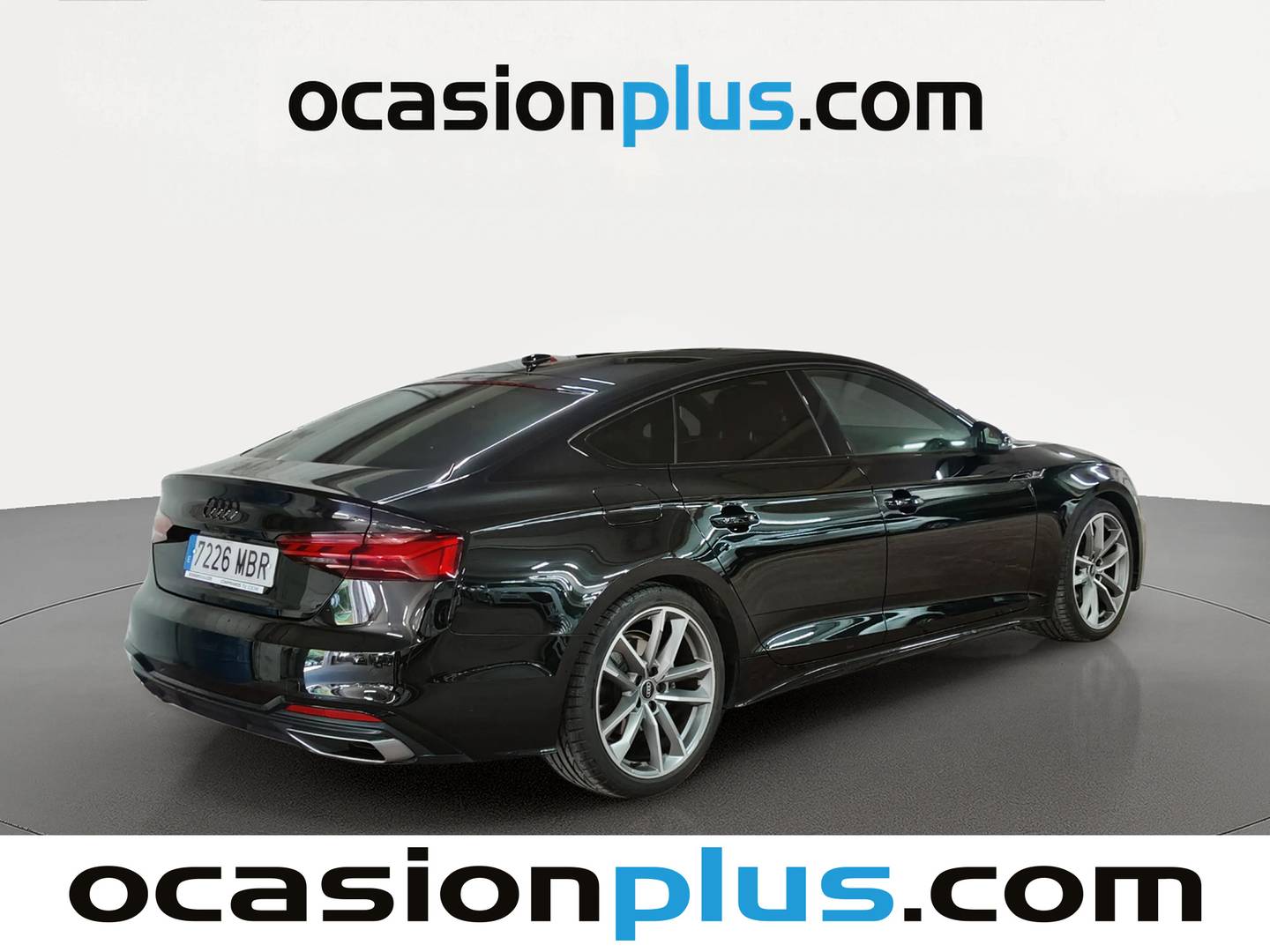 Foto trasera Audi A5 Audi A5 Sportback Black line 35 TFSI (150 CV) S tronic derecha