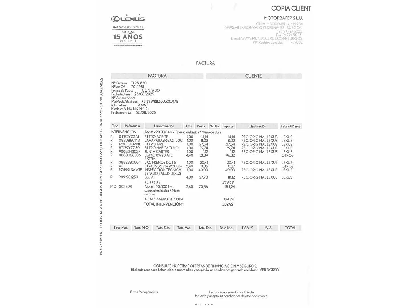 Foto Lexus NX Lexus NX 300h Premium 2WD (197 CV)