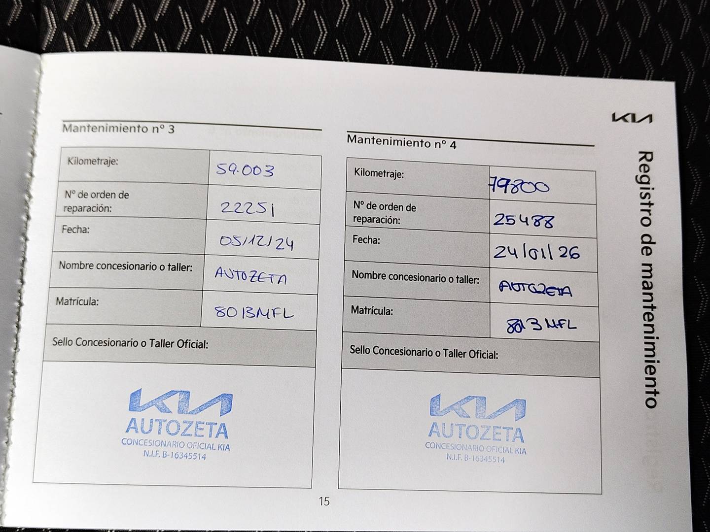 Foto del mantenimiento del KIA XCeed KIA XCeed 1.6 MHEV Tech DCT (136 CV)