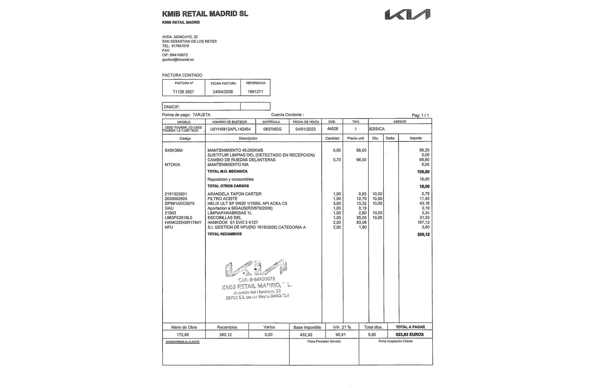 Kia Ceed 1.0 T-GDi Tech - foto 26