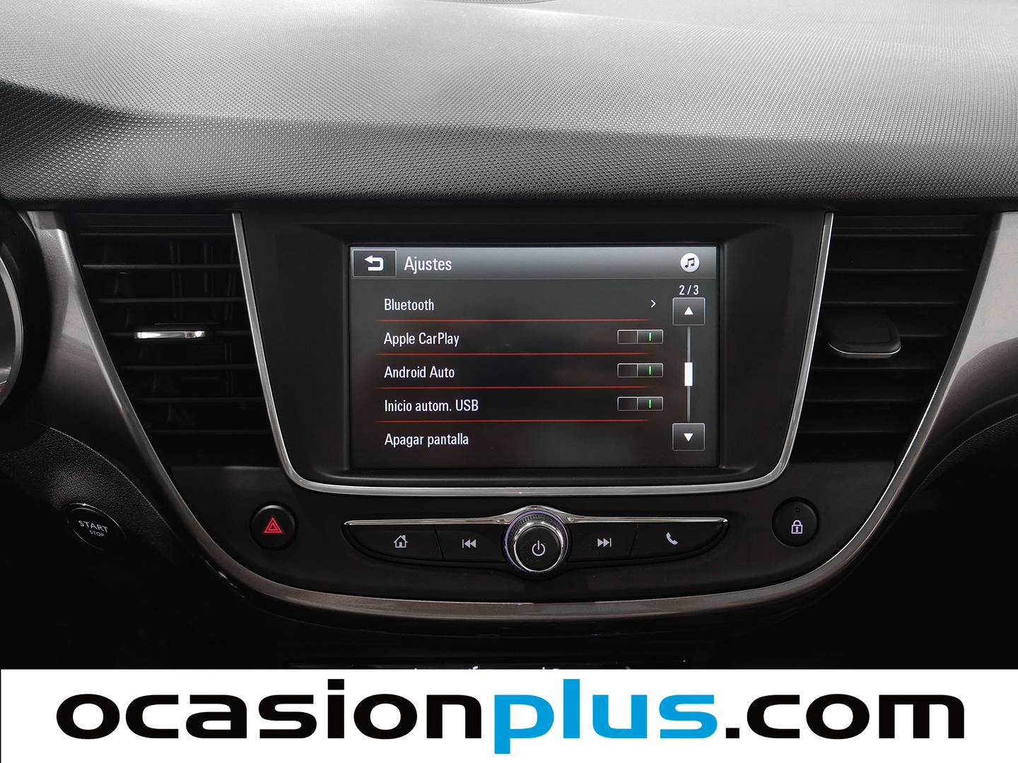 Equipamiento del Opel Crossland X Opel Crossland X 1.2 Turbo S&S Excellence  (130 CV)