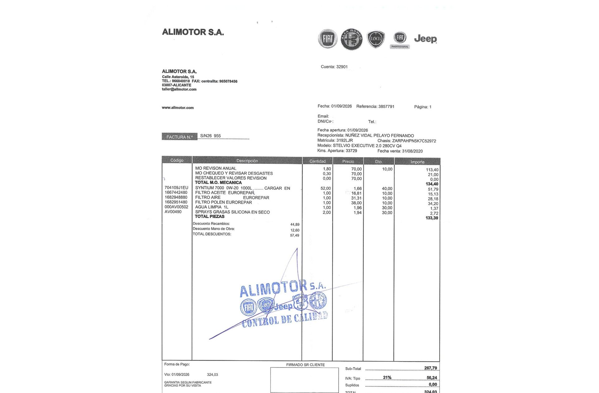 Alfa Romeo Stelvio 2.0 Gasolina Executive AWD - foto 22