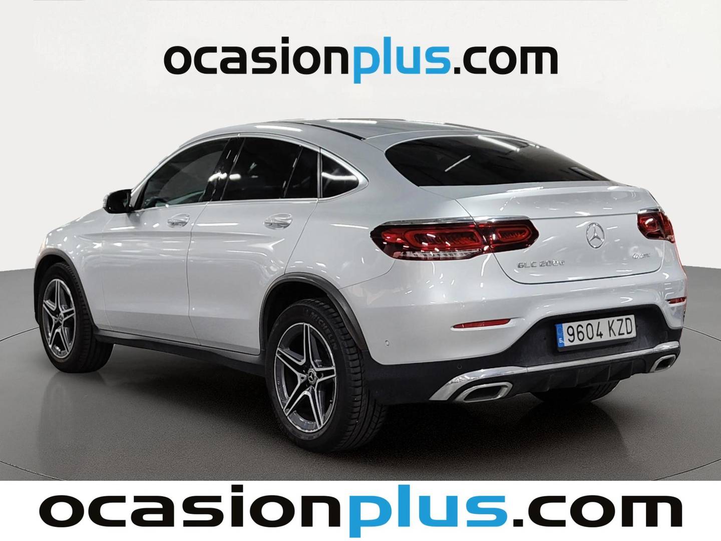 Foto trasera Mercedes GLC Coupé Mercedes GLC Coupé 200 d 4Matic (163 CV) Pack AMG izquierda