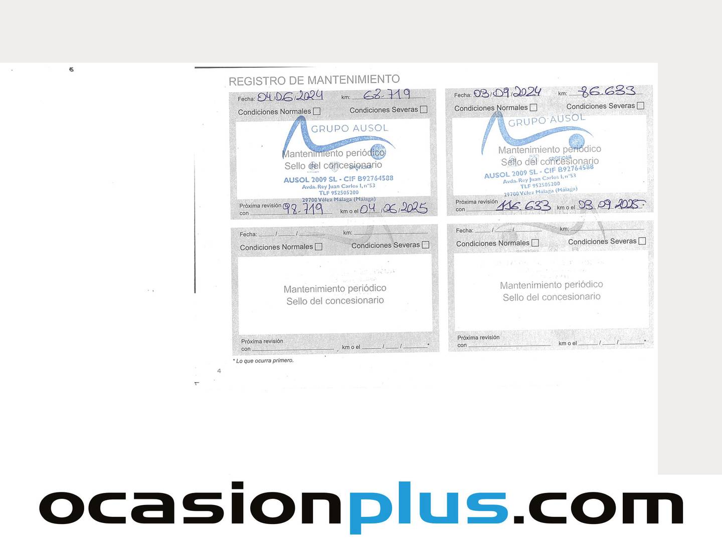 Foto del mantenimiento del Peugeot 3008 Peugeot 3008 BlueHDi 130 S&S Allure Pack EAT8 (130 CV)