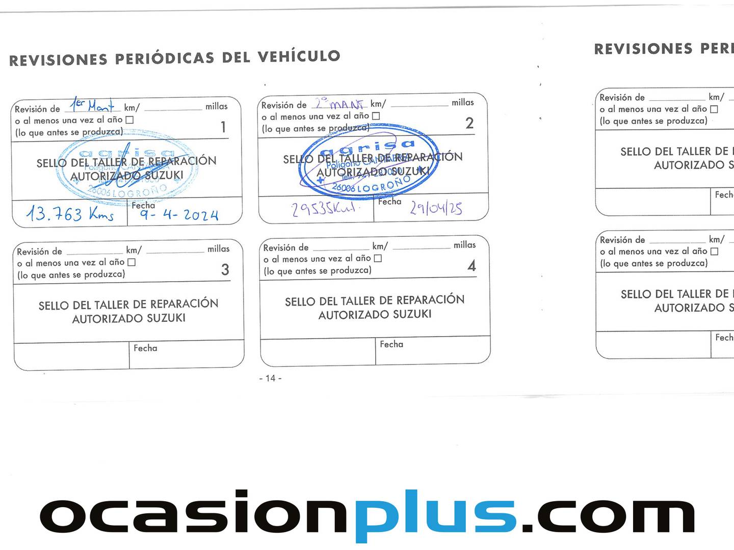 Foto del mantenimiento del Suzuki Ignis Suzuki Ignis 1.2 Mild Hybrid GLX (83 CV)