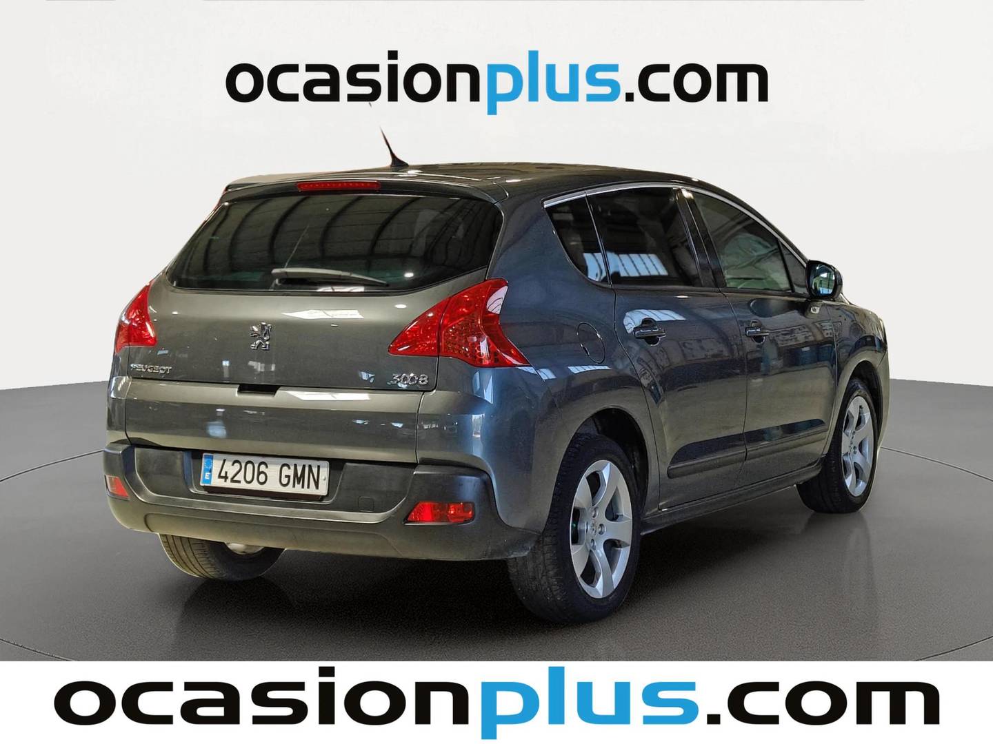 Foto trasera Peugeot 3008 Peugeot 3008 1.6 HDI FAP Premium (110 CV) derecha