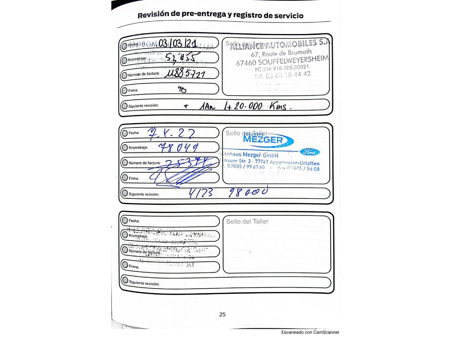 Foto del mantenimiento del Ford Kuga Ford Kuga 1.5 EcoBoost S&S Titanium 4x2 (150 CV)