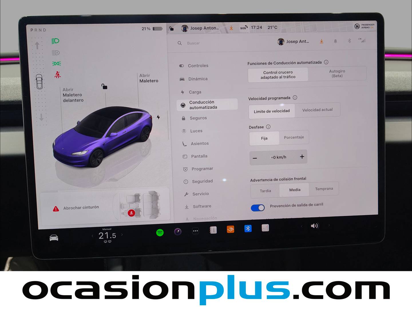 Acabados Tesla Model 3 Tesla Model 3 RWD (283 CV)