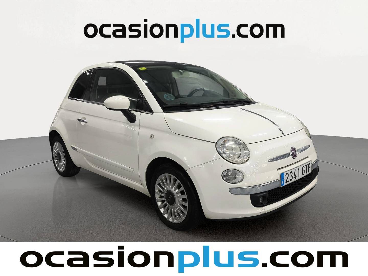 Foto delantera Fiat 500 Fiat 500 1.2 8v Lounge (69 CV) derecha