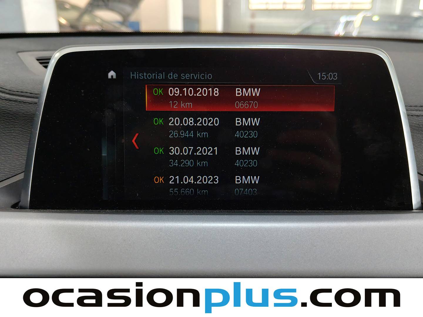 Foto del mantenimiento del BMW X2 BMW X2 sDrive18d (150 CV)