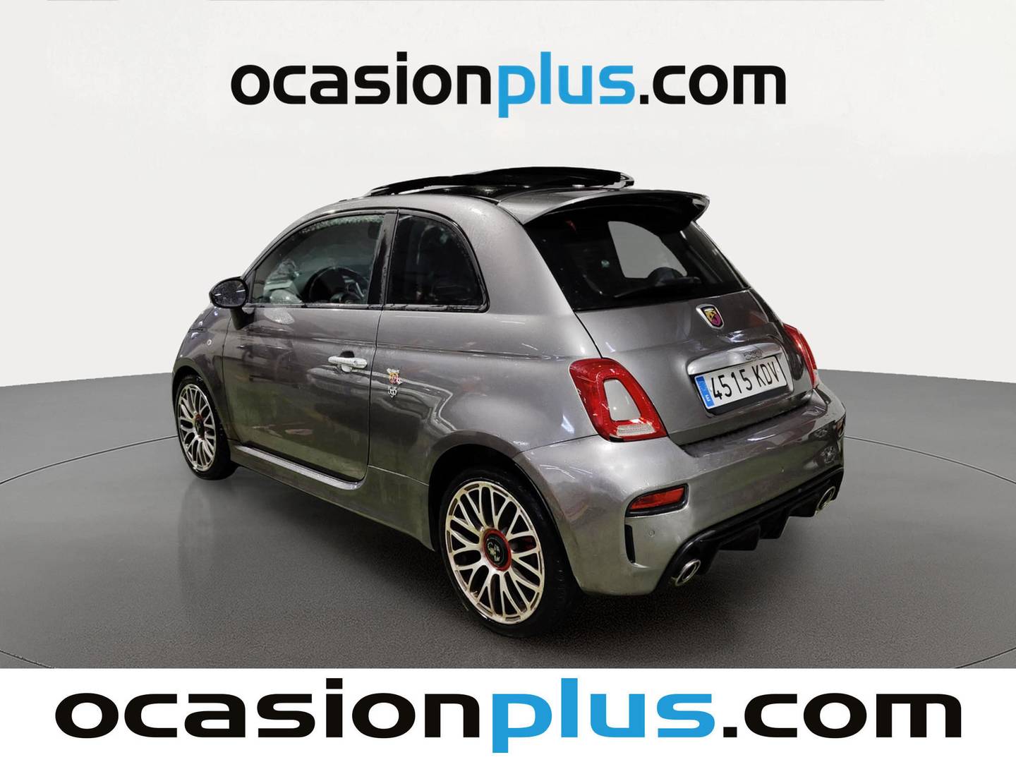 Foto trasera Abarth 500 Abarth 500 1.4 16v T-Jet 595 (145 CV) izquierda
